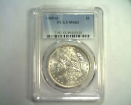 1889-O Morgan Silver Dollar Pcgs MS63 Nice Original Coin Bobs Coins Fast Ship - £582.03 GBP