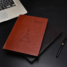 PU Leather Vintage Journal A5/B5 Notebook Lined Paper Writing Diary 260 Pages - £16.99 GBP+