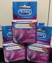 Durex Extra Sensitive18 Condoms  6 Boxes .Exp10/2025 - $21.66