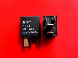 HTV8, 30A 14VDC, COIL: DC24V-SA Relay, HTV Brand New!! - $5.50