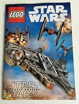 Star Wars The Force Awakens Lego Booklet - 6.5&quot;x 9.5&quot; Original Promotional Movie - $9.79