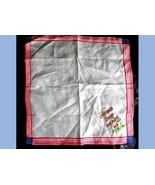 vintage CAMP MEADE MARYLAND silk handkerchief FLAG MILITARY PATRIOTIC WWII - £30.32 GBP