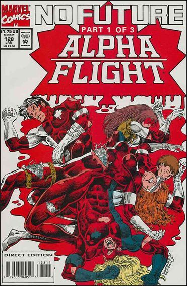 Marvel ALPHA FLIGHT (1983 Series) #128 VF - $2.59