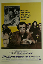 Play it again Sam - Woody Allen / Diane Keaton - Movie Poster Framed Picture 11&quot; - £25.94 GBP