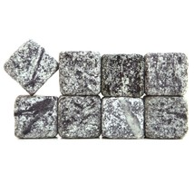 Sparq Soapstone Whiskey Rock/Wine Stone/Coffee Stone, Set of 8 - £15.73 GBP