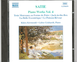 Erik Satie : Satie: Piano Works - Volume 4 Classical Music CD 1994 Excel... - $9.00