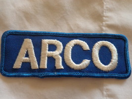 Vintage “Arco” RECTANGULAR-SHAPED Gasoline Cloth Patch (1811) - £13.54 GBP