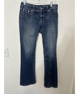 Miss Me Women’s Signature Rise Bootcut Embellished Pockets Denim Jeans S... - $47.52 CAD