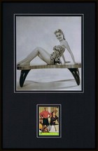 Shirley Jones Signed Framed 11x17 Photo &amp; 1971 Topps Card Display Partridge Fam - £62.75 GBP