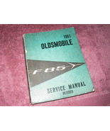 Oldsmobile 1961 F85 Service Manual - Original GM- complete well used gar... - $22.00