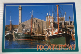 Provincetown Cape Cod, Massachusetts Fishing Village Postcard - £1.02 GBP