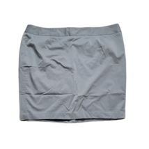Lane Bryant Classy Skirt ~ Sz 28 ~ Gray ~ Pinstripes ~ Lined ~ Knee Length - $22.49