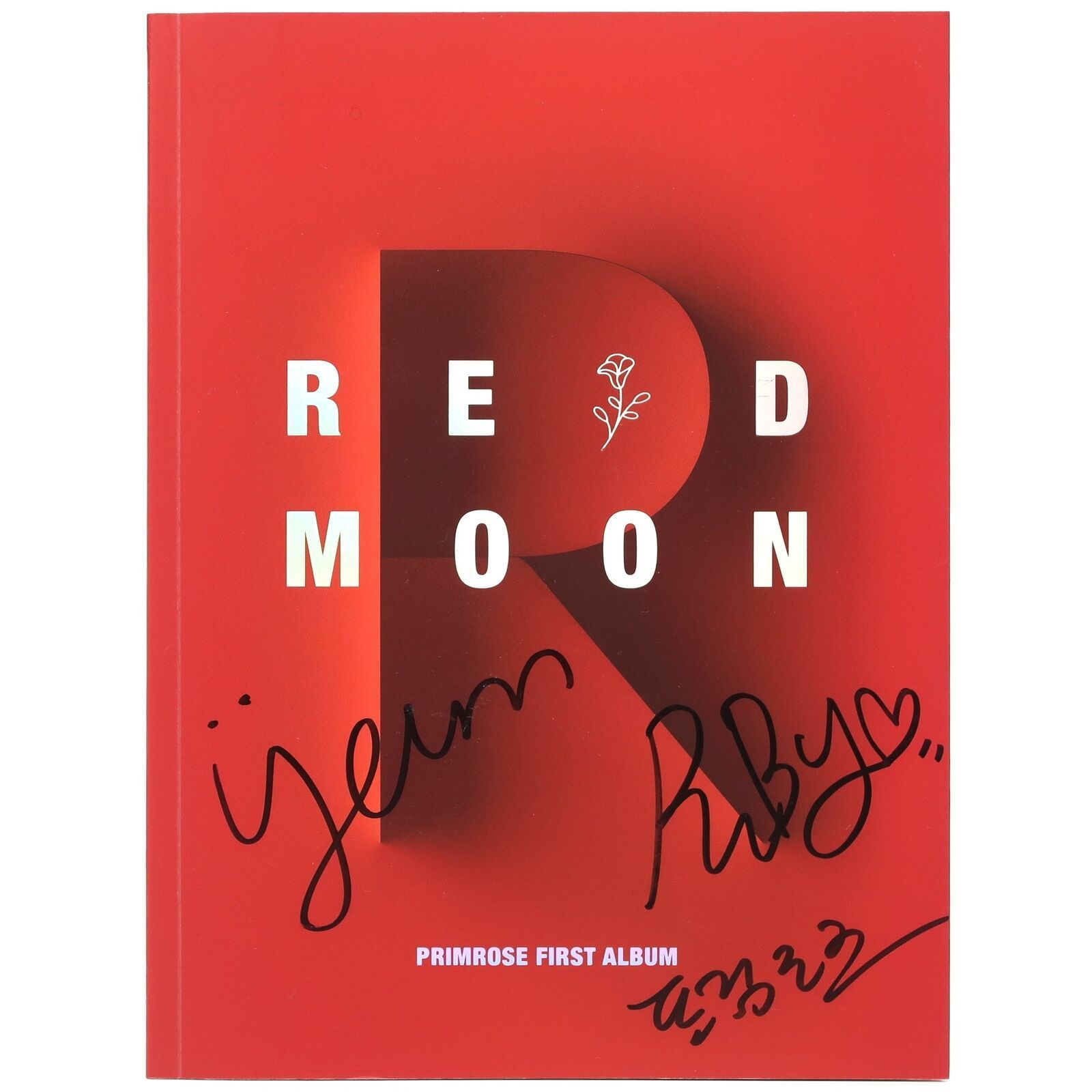 Primary image for Primrose - Red Moon Signed Autographed Promo CD Album K-Pop 2022
