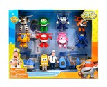Super Wings - 5&quot; Transforming Airport Airplane Toys Collection Playset V... - £68.24 GBP