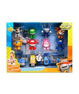 Super Wings - 5&quot; Transforming Airport Airplane Toys Collection Playset V... - £68.04 GBP