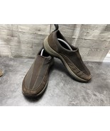 L. L. Bean Loafers Men  11 M Shoes Brown Suede Leather Slip On Casual Co... - $27.54