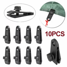 10X Reusable Tent Tarp Tarpaulin Clips Clamps Buckle Camping Tool Heavy ... - $291.57 MXN