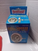 Bayou Classic 2013 Stainless BBQ Grill/Smoker Temperature Gauge 50°-750°... - $11.99