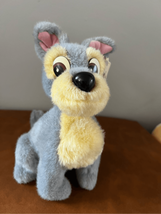 Tramp Vintage Disney Stuffed Animal-8” Grey 1970s New w/Tags Polyester Euc - $34.65