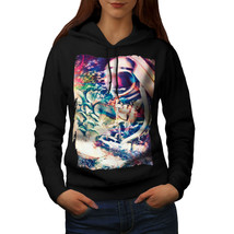 Astronaut Mystic Space Sweatshirt Hoody Epic Print Women Hoodie - £17.55 GBP