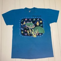 Vintage 1989 Single stitch Boca Grande Bubble Print  Thrashed Distressed... - £12.11 GBP