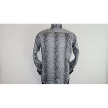Men Shirt J.Valintin Turkey-Usa 100% Egyption Cotton Axxess Style 7164-10 gray image 11