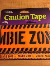 Zombie Zone Barricade Tape -Jokes,Gags,Pranks- Halloween - 15 feet! - £1.73 GBP