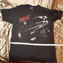 Subaru WRX STI T-Shirt mens size Large  - £9.57 GBP