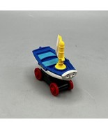 Thomas &amp; Friends Skiff Sailboat Train Car Take N Play 2014 Gullane Mattel - £10.05 GBP