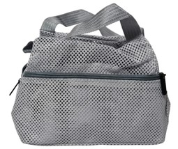 Nylon Breathable Mesh Multi-Use Foldable Women Tote Handbag with Zipper ... - $9.89