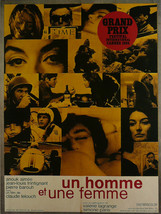 A Man and a Woman - Anuk Aimee(French) - Movie Poster Framed Picture 11"x14" - £25.97 GBP