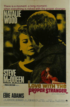 Love with the proper stranger  - Steve McQueen - Movie Poster Framed Pic... - $32.50