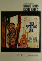 This Sporting Life - Richard Harris / Rachel Roberts - Movie Poster Framed Pictu - £25.97 GBP