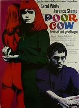 Poor Cow - Terence Stamp / Carol White - Movie Poster Framed Picture 11&quot;... - £25.90 GBP