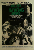 Night of the Living Dead - Judith O&#39;Dea / Duane Jones - Movie Poster Fra... - $32.50