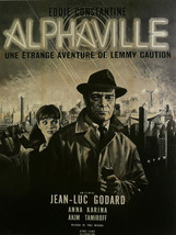 Alphaville - Jean Luc Godard (French) - Movie Poster Framed Picture 11&quot;x14&quot; - $32.50