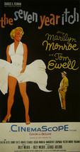 The seven year itch - Marilyn Monroe / Tom Ewell - Movie Poster Framed P... - £25.90 GBP