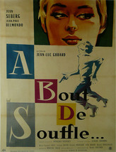A bout de souffle - Jean Seberg (French) - Movie Poster Framed Picture 11"x14" - £26.38 GBP