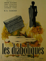 Les Diaboliques - Simone Signoret (French) - Movie Poster Framed Picture... - $32.50