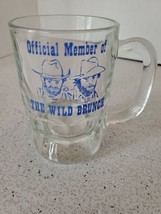 The Wild BUNCH/BRUNCH-MEDIUM Size MUG-&quot;OFFICIAL Member Of&quot; Clear Glass Classic - $16.73