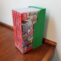 Super Mario-Style Jewel Case Display Cartridge Shelf Book End for Ninten... - £11.99 GBP