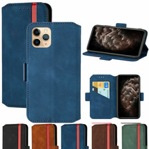 Wallet Leather Magnetic Flip Back Cover For I Phone 11 12 Max Mini 6 7 8/XR Pro - £36.75 GBP
