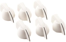 Fender Chicken Head Amp Knobs, White, 6-Pack - $35.96