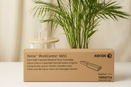 Xerox Toner Sealed 106R02748 Cyan High Capacity Metered Workcentre 6655 - $37.62