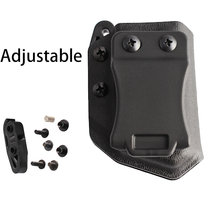 Universal IWB/OWB .45ACP Single/ Double Stack Mag Magazine Carrier  Ambi... - $11.87+