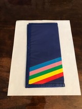 Vintage 80’s Trafalgar TT Travel Rainbow Document Holder - $8.00