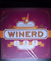 Winerd The Wine Tasting Game 2011 Chronicle Books Factory Sealed Box - £8.75 GBP