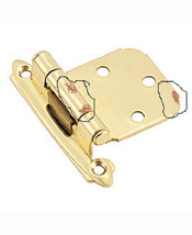 2pc Belwith P50010F-3, Self-Closing  Brass Cabinet Hinge - $2.24