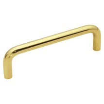 1 Belwith PW353-3 SOLID BRASS Handle 3&#39;&#39; Drill Center Cabinet Pull - $3.49
