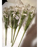 Lot 5 new White Flower Stems - $34.17 CAD